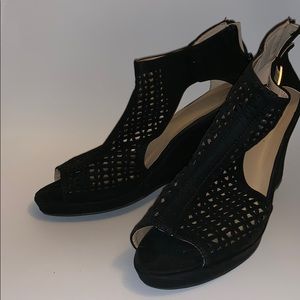 black heels